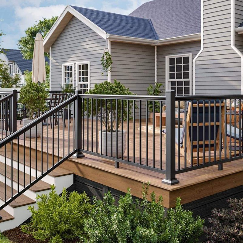aluminum railing