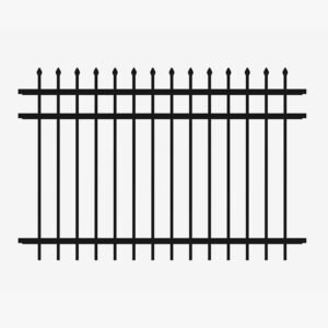 commercial aluminum fence