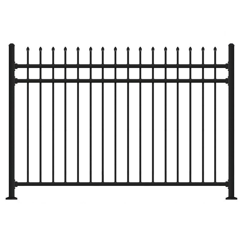 aluminum industrial fence